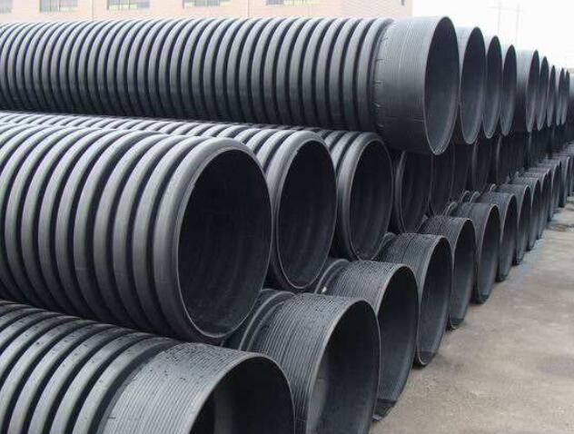 HDPE strengthened winging pipe