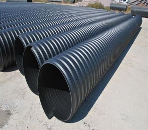 HDPE Steel Strip Reinforced Corrugated Pipe